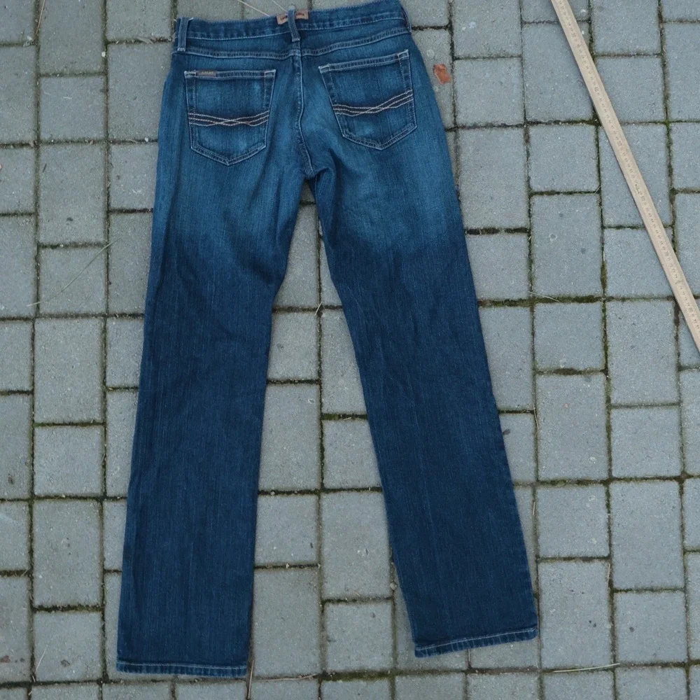 Ariat M5 Blue Jeans Men's 30x34 Coltrane Straight Fit Straight Leg Med Wash EUC - Picture 10 of 11